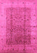 Oriental Pink Industrial Rug, urb650pnk