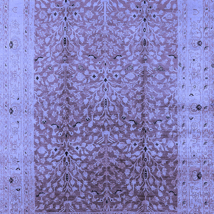 Oriental Blue Industrial Rug, urb650blu