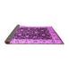 Sideview of Oriental Purple Industrial Rug, urb651pur