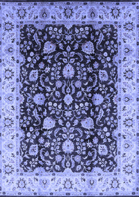 Oriental Blue Industrial Rug, urb651blu