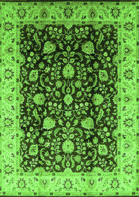 Oriental Green Industrial Rug, urb651grn