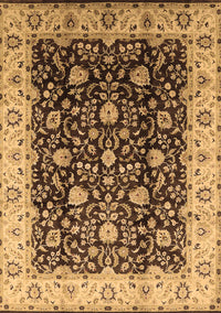 Oriental Brown Industrial Rug, urb651brn