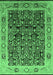 Oriental Emerald Green Industrial Rug, urb652emgrn