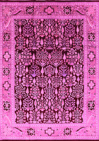 Oriental Pink Industrial Rug, urb652pnk