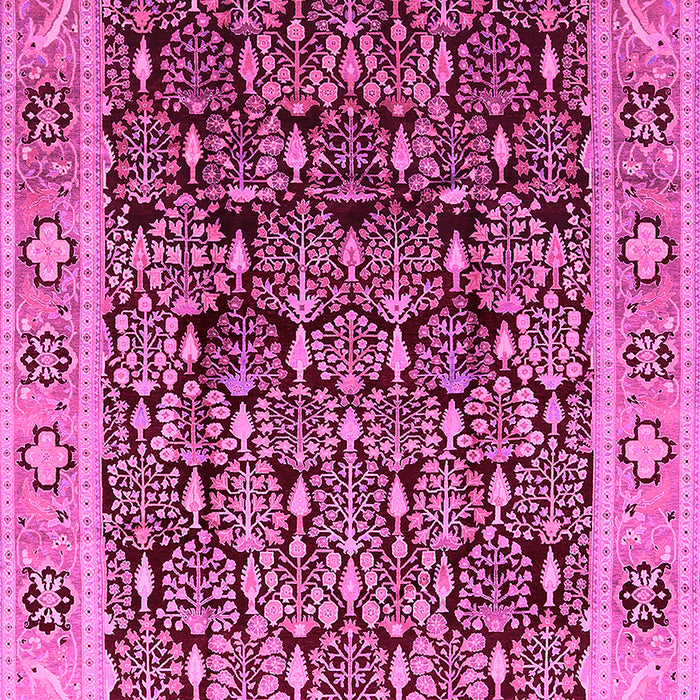 Oriental Pink Industrial Rug, urb652pnk