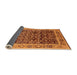 Sideview of Oriental Orange Industrial Rug, urb652org