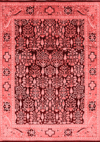 Oriental Red Industrial Rug, urb652red