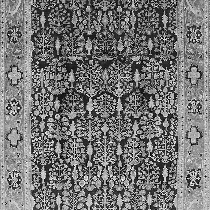 Oriental Gray Industrial Rug, urb652gry