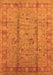 Oriental Orange Industrial Rug, urb653org