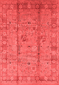 Oriental Red Industrial Rug, urb653red