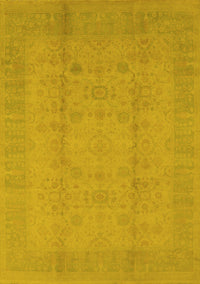 Oriental Yellow Industrial Rug, urb654yw