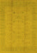 Oriental Yellow Industrial Rug, urb654yw