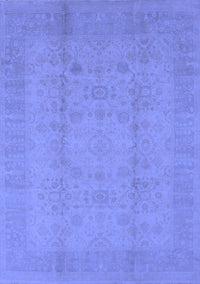 Oriental Blue Industrial Rug, urb654blu