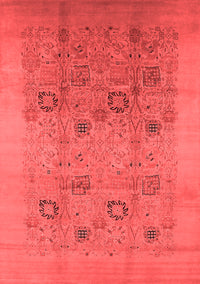 Oriental Red Industrial Rug, urb655red