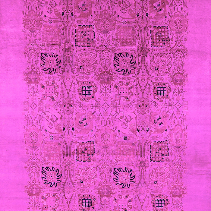 Oriental Pink Industrial Rug, urb655pnk