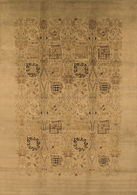 Oriental Brown Industrial Rug, urb655brn