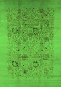 Oriental Green Industrial Rug, urb655grn