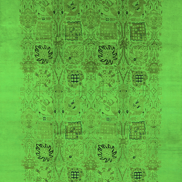 Oriental Green Industrial Rug, urb655grn