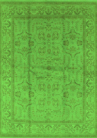 Oriental Green Industrial Rug, urb656grn