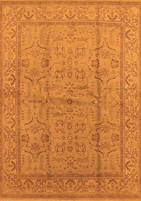 Oriental Orange Industrial Rug, urb656org