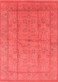 Oriental Red Industrial Rug, urb656red