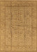 Oriental Brown Industrial Rug, urb656brn