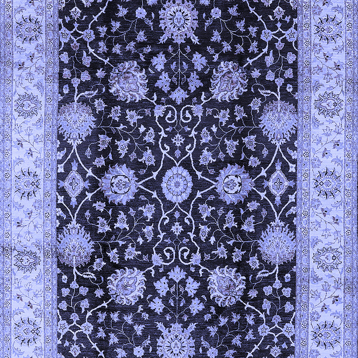 Oriental Blue Industrial Rug, urb657blu