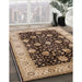 Machine Washable Industrial Modern Red Brown Rug in a Family Room, wshurb657