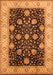 Oriental Orange Industrial Rug, urb657org