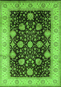 Oriental Green Industrial Rug, urb657grn