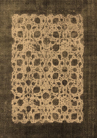 Oriental Brown Industrial Rug, urb658brn