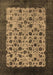 Machine Washable Oriental Brown Industrial Rug, wshurb658brn