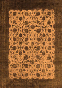 Oriental Orange Industrial Rug, urb658org