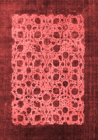 Oriental Red Industrial Rug, urb658red