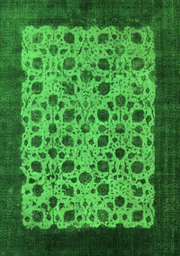 Oriental Green Industrial Rug, urb658grn