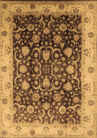 Oriental Brown Industrial Rug, urb659brn