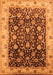 Oriental Orange Industrial Rug, urb659org