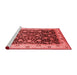 Industrial Red Washable Rugs