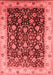 Oriental Red Industrial Area Rugs