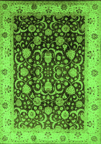 Oriental Green Industrial Rug, urb659grn