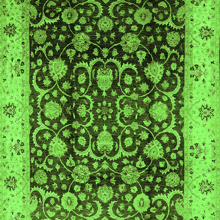 Oriental Green Industrial Rug, urb659grn