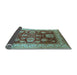 Sideview of Oriental Light Blue Industrial Rug, urb660lblu