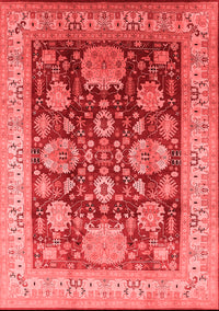 Oriental Red Industrial Rug, urb660red