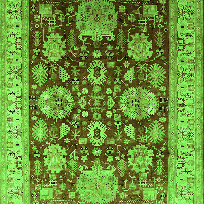 Oriental Green Industrial Rug, urb660grn