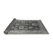 Sideview of Oriental Gray Industrial Rug, urb660gry