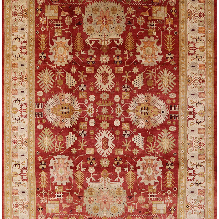 Mid-Century Modern Brown Sand Brown Oriental Rug, urb660