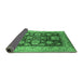 Sideview of Oriental Emerald Green Industrial Rug, urb660emgrn