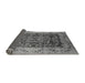 Sideview of Oriental Gray Industrial Rug, urb661gry