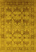 Oriental Yellow Industrial Rug, urb662yw