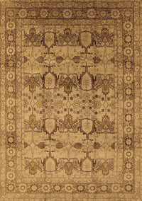 Oriental Brown Industrial Rug, urb662brn